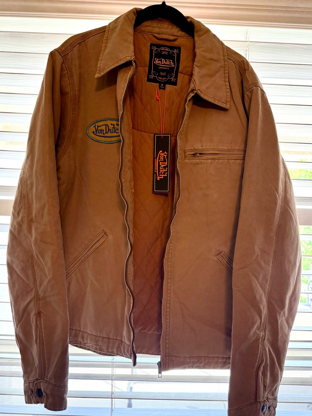 NWT Von Dutch worker jacket
